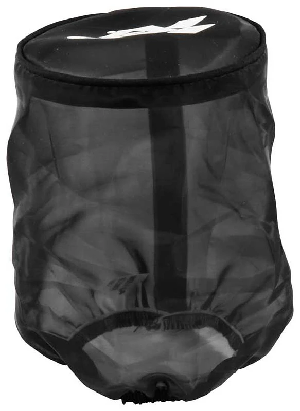 K&N Schwarzer Drycharger Rechteckiger Gerader Luftfilter-Wrap - Schwarz