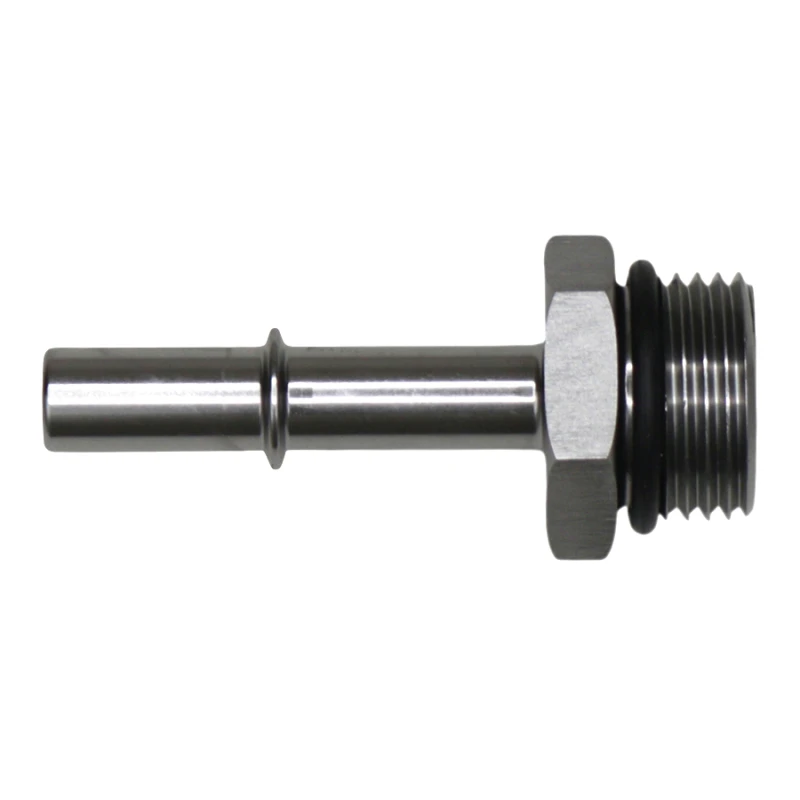 DeatschWerks 10AN ORB-Männlich zu 3/8-Zoll-Männlich EFI Quick Connect Adapter - eloxiertes DW-Titan