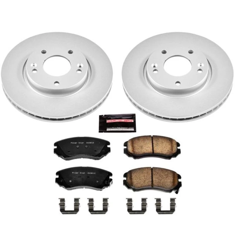 powerstop_CRK165-679452f367f9e Power Stop 06-10 Hyundai Sonata Front Z17 Evolution Geomet Coated Brake Kit