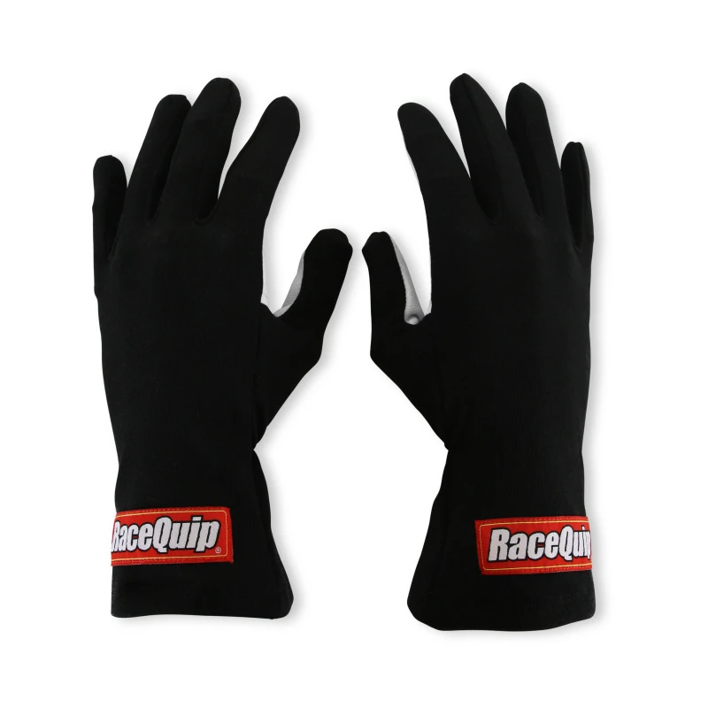 RaceQuip Black Basic Race Glove - Medium