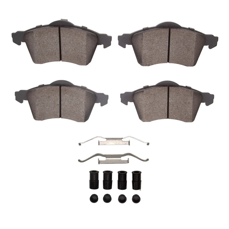 DFC 96-96 Volkswagen EuroVan Front 4000 HybriDynamic Brake Pads and Hardware Kit