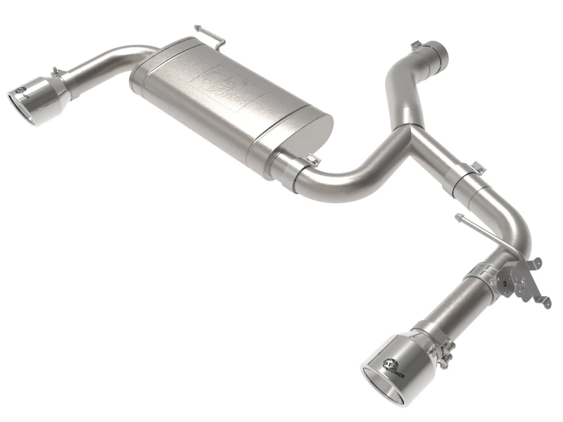 aFe 15-21 BMW X1 F48 L4 2,0L (t) MACH Force-Xp 3 auf 2-1/2 Zoll Edelstahl Axle-Back Auspuff mit polierter Spitze