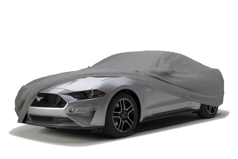 Covercraft 10-14 Ford Mustang W Custom 3-Layer Moderate Climate Car Cover - Gray