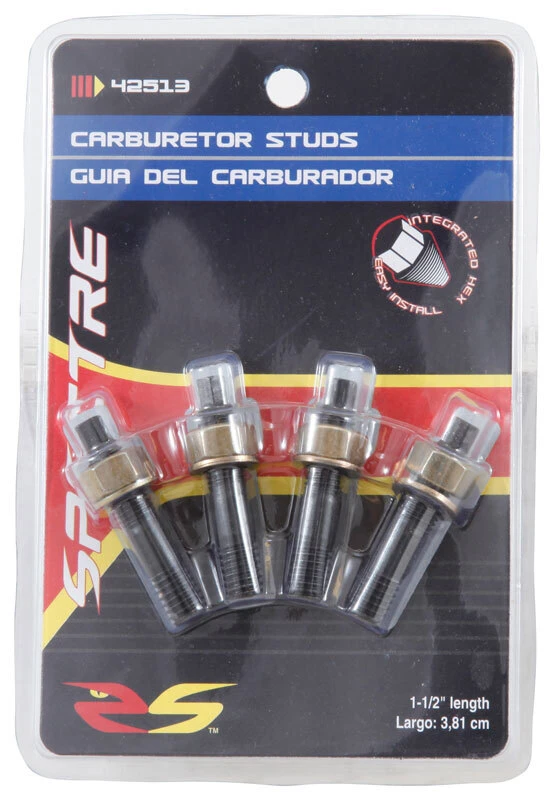 Spectre Vergaser-Stud Kit mit Hardware 1-1/2 Zoll