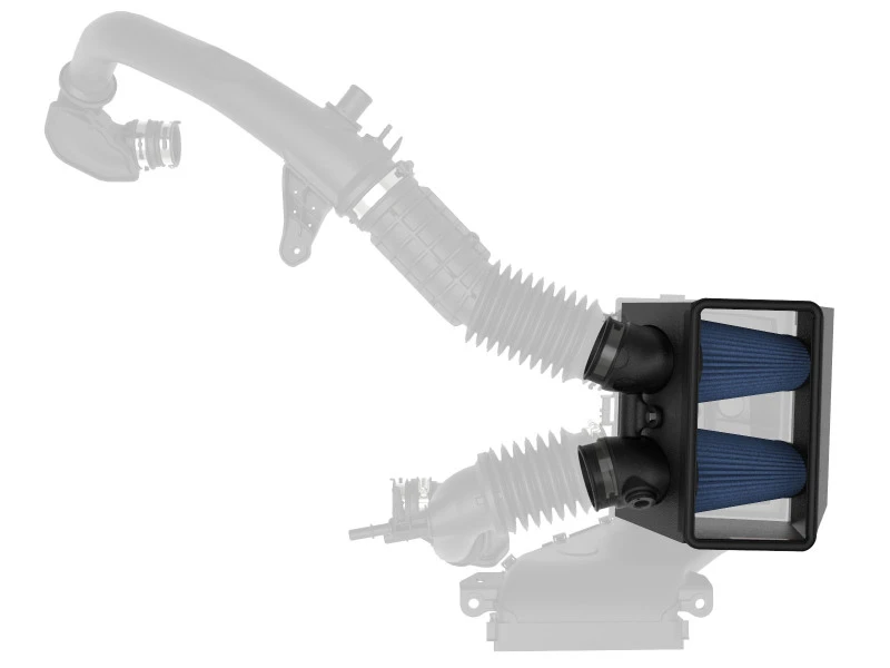 Rapid-Induktions-Kaltluft-Ansaugsystem mit Pro 5R-Filter 19-20 Ford Edge V6 2.7L (tt)
