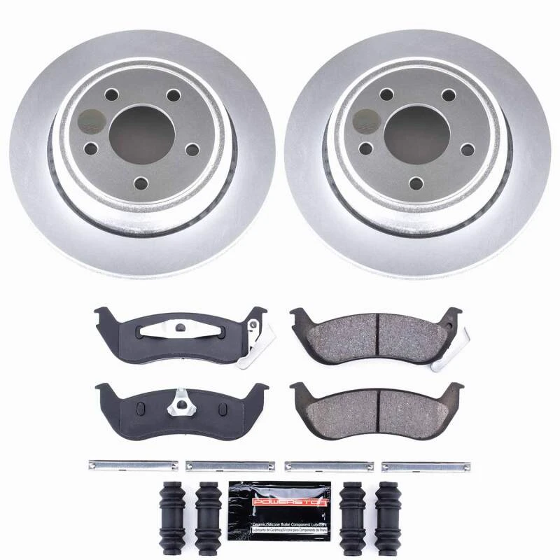 Power Stop 10-11 Ford Ranger Rear Z23 Coated Brake Kit