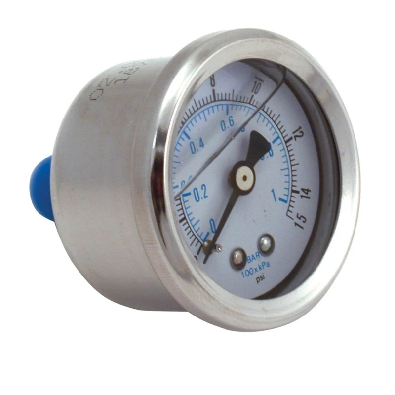 Spectre Kraftstoffdruckmesser (Flüssigkeitsgefüllt) 0-15psi