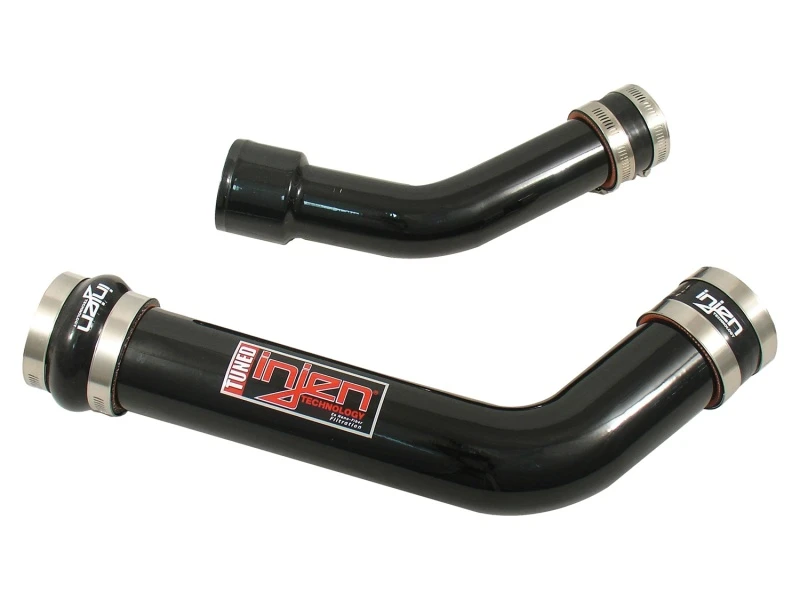 Injen 2009-11 Lancer Ralliart 2.0L Turbo Schwarz Oberer Intercooler-Rohr-Kit
