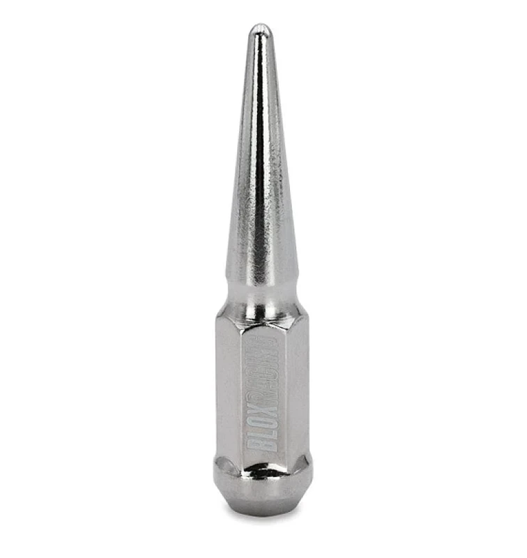 BLOX Racing Spike Forged Lug Nuts - Chrome 12 x 1.25mm - Single