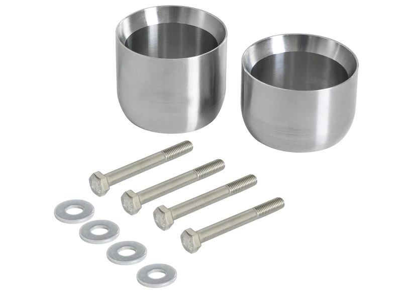 aFe 12-18 Jeep Wrangler (JK) Scorpion Edelstahl Y-Rohr Abstandshalter Kit
