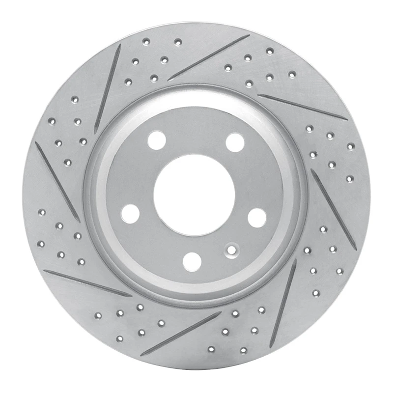 DFC 08-25 Audi A6 Quattro Rear Left Drilled & Slotted Geoperformance Rotor