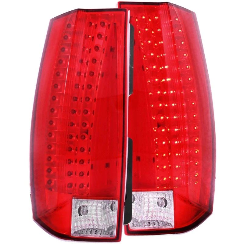 ANZO 2007-2014 Chevrolet Suburban LED-Rückfahrscheinwerfer Rot/Klar - Escalade Look