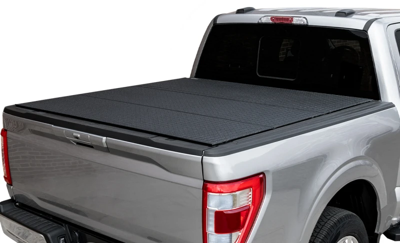 Access 2022+ Rivian R1T 4ft 6in Bed (w/ OEM Tonneau Track) LOMAX ProSeries Cover -Black Diamond Mist