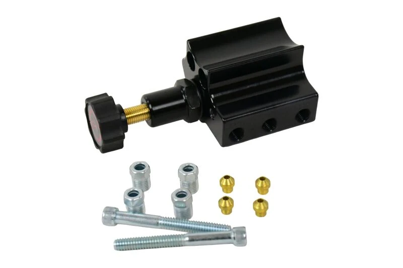 Baer Brakes Remaster Left Port Adjustable Proportioning Valve - Black