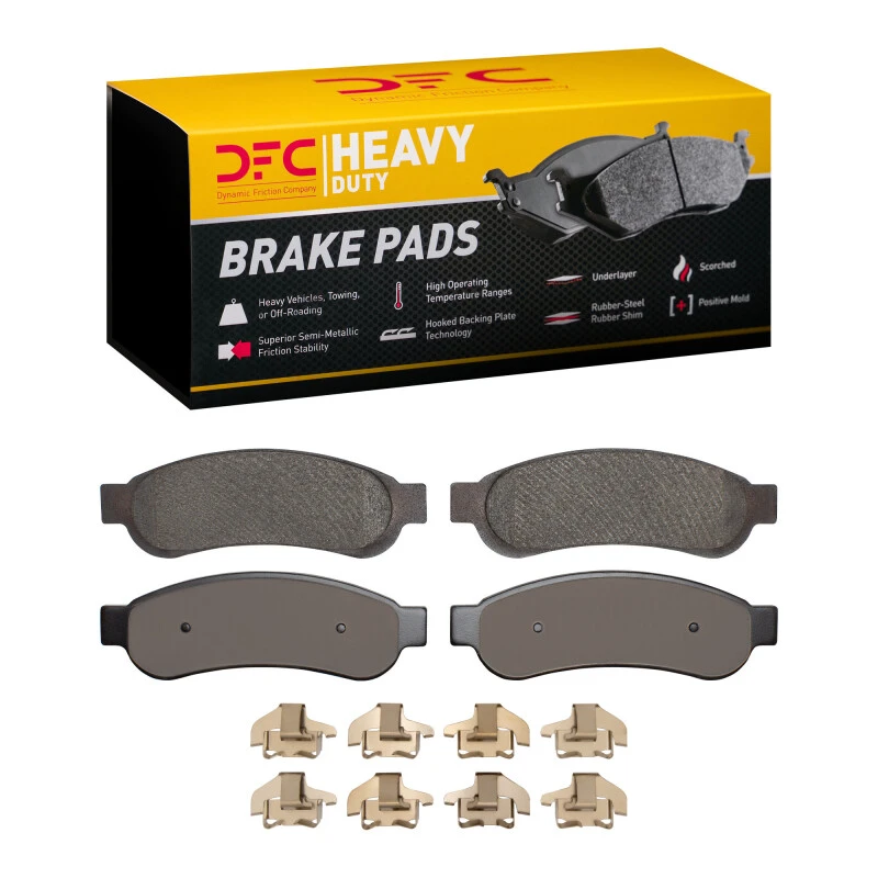 DFC 05-10 Ford F-350 Super Duty 2WD Rear Heavy Duty Pads and Hardware Kit