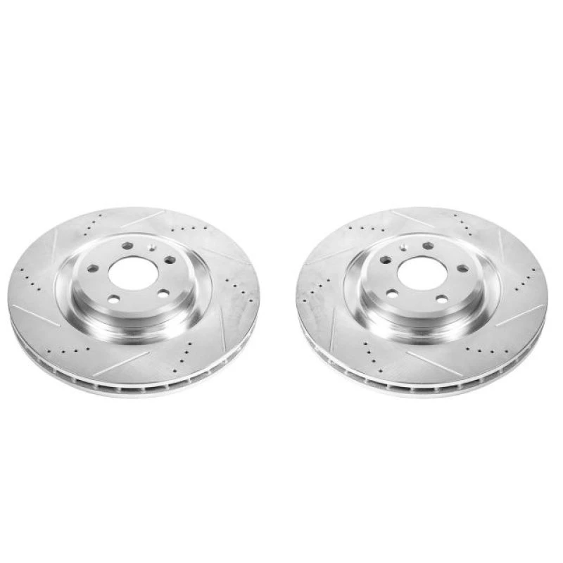 powerstop_EBR839XPR-67945773ec815 Power Stop 10-11 Audi S4 Front Evolution Drilled & Slotted Rotors - Pair