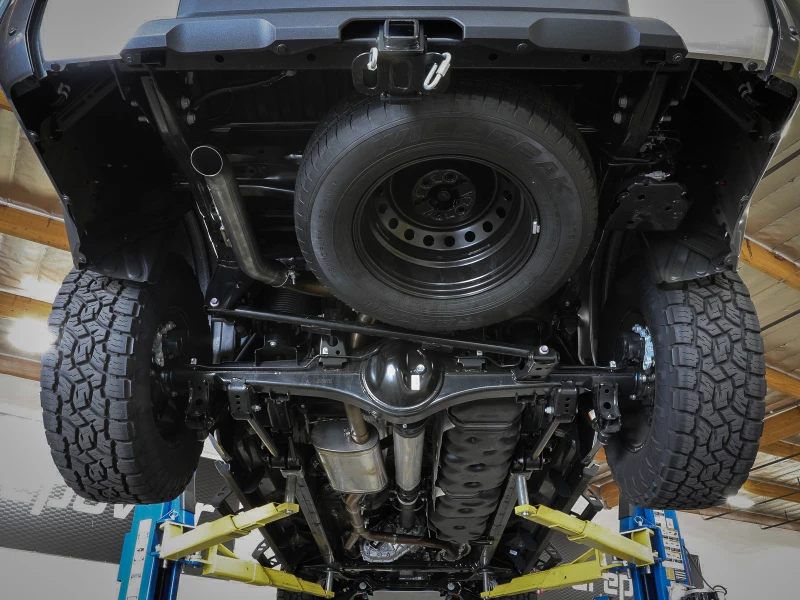 aFe 2022 Toyota Tundra V6-3.5L (tt) Apollo GT-Serie Hi-Tuck 2,5 Zoll bis 3 Zoll 409 SS Kat-Back-Abgasanlage
