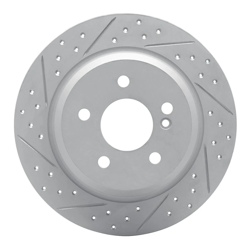 DFC 03-16 Mercedes-Benz E200 (Latin America) Rear Left Drilled & Slotted Geoperformance Rotor
