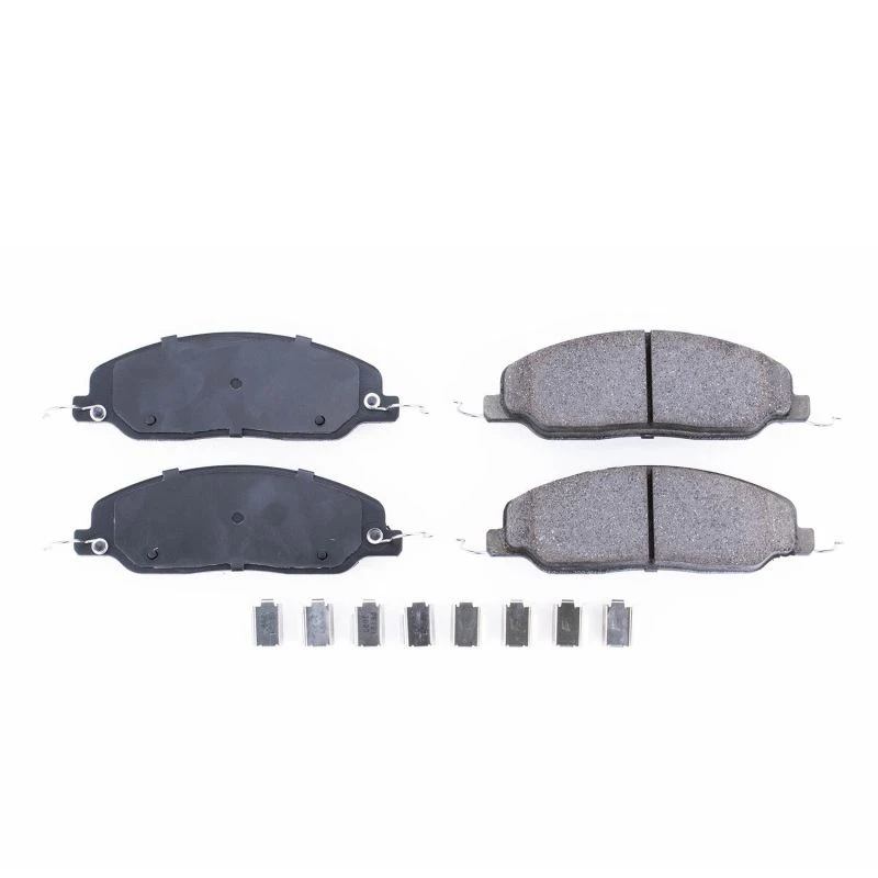 powerstop_17-1081-679450f79e8ca Power Stop 05-10 Ford Mustang Front Z17 Evolution Ceramic Brake Pads w/Hardware