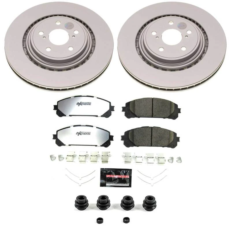 Power Stop 23-25 Lexus RX350 Front Z36 Coated Truck & Tow Brake Kit