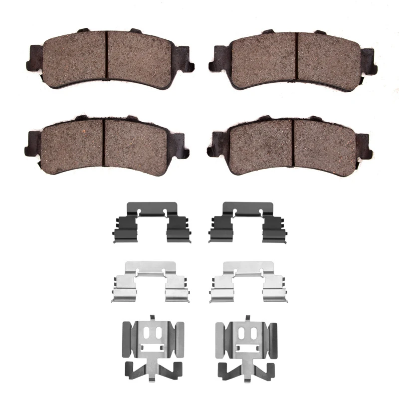 DFC 99-11 Cadillac DeVille Rear Ultimate Duty Performance Brake Pads and Hardware Kit
