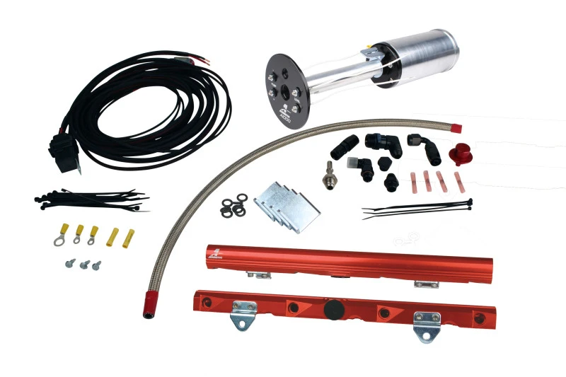 Aeromotive C6 Corvette Kraftstoffsystem - A1000/LS7 Schienen/Drahtkit/Anschlüsse