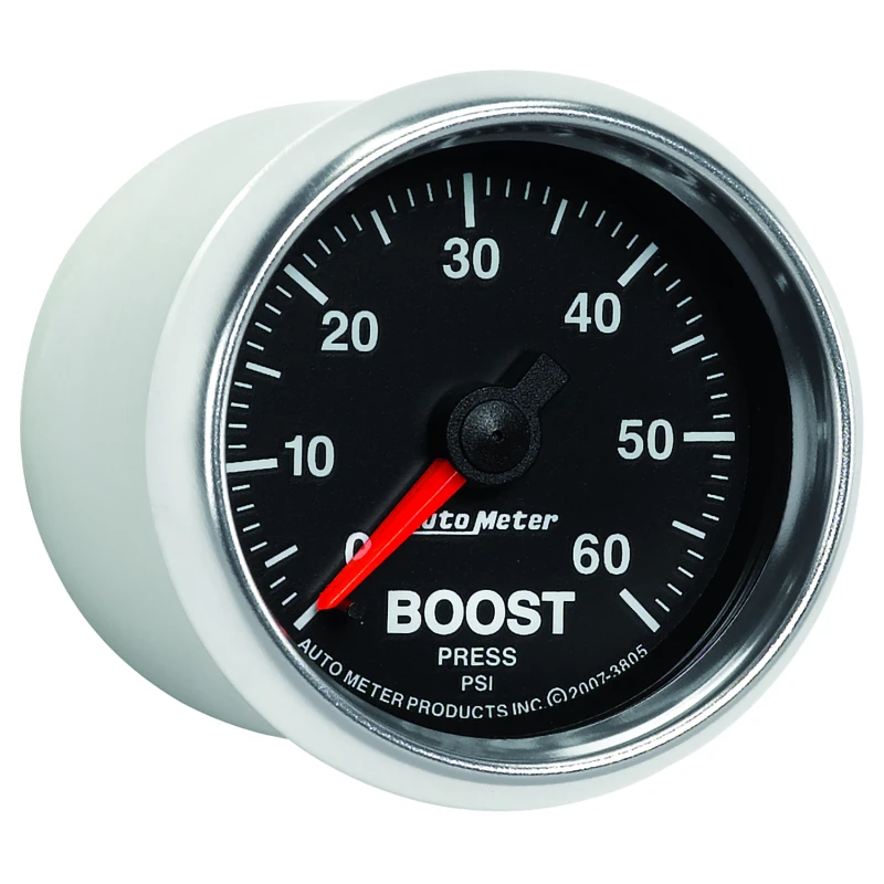 Autometer GS 52mm 0-60 psi Mechanical Boost Gauge
