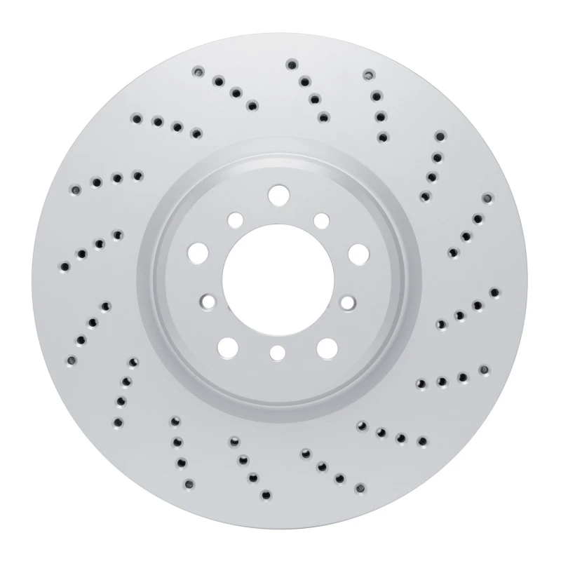 DFC 06-10 BMW M6 Right Front Drilled GeoSPEC Coated Rotor