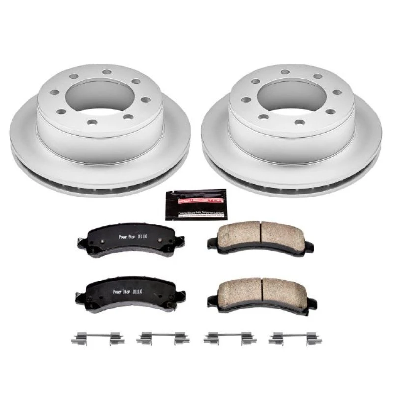 powerstop_CRK2043-6794573011ff2 Power Stop 06-17 Chevrolet Express 2500 Rear Z17 Evolution Geomet Coated Brake Kit
