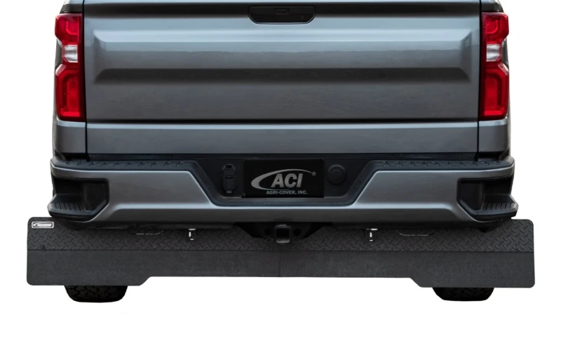Access Rockstar 2023+ Ford F-250/350 Vollbreite Schleppklappe mit Hitzeschild und verstellbarem Gummi - Black Diamond