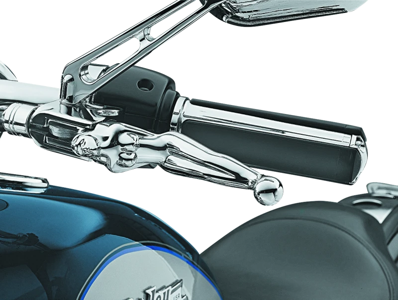 Kuryakyn Silhouette Hebel für Harley Modelle mit Kabelkupplung
