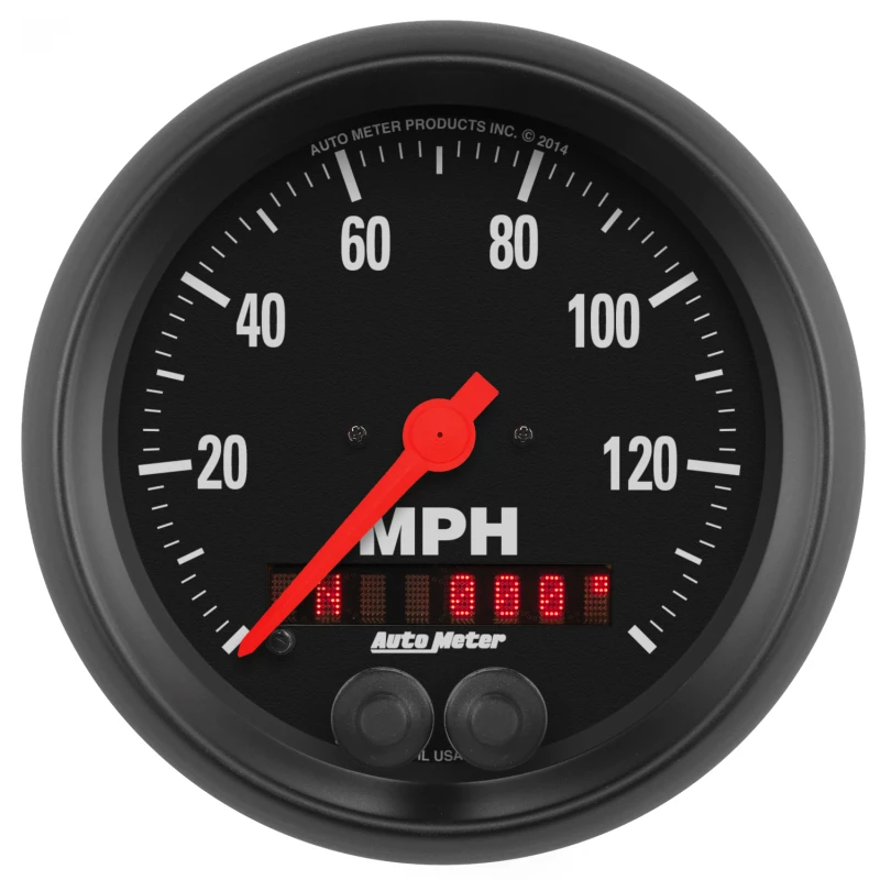 Autometer Z-Serie 3-3/8 Zoll 140 MPH In-Dash Vollübersicht GPS-Tachometer
