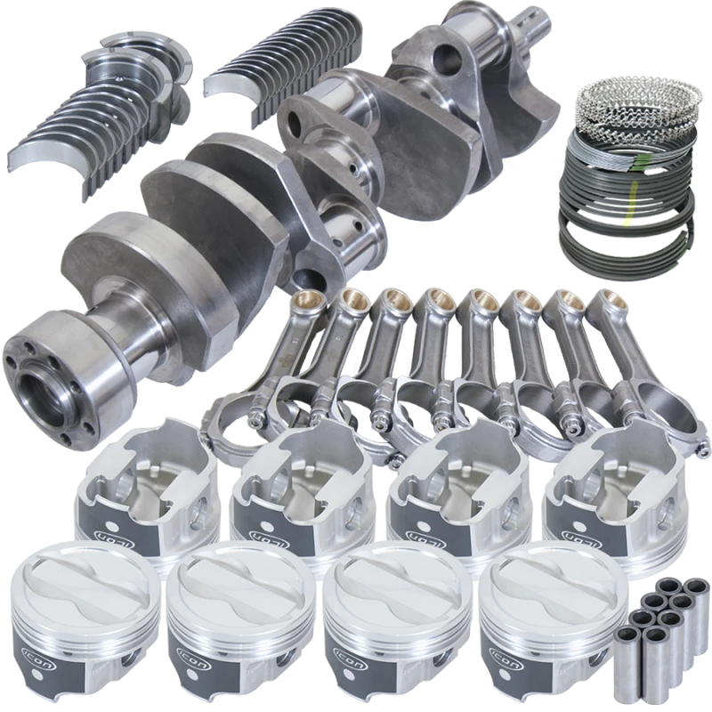 Eagle Chevy LT1350 1Pc 3.750in Kurbelwelle 5.700in I-Träger Pleuel -18cc 4.060in Kolben Rotierende Baugruppe