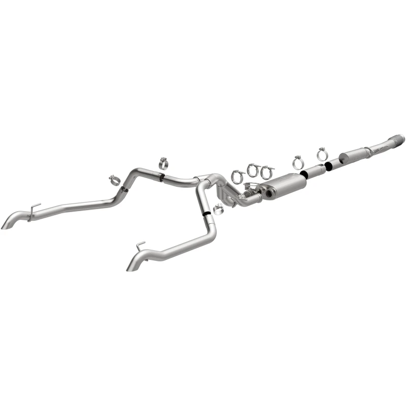 MagnaFlow Overland Series Cat-Back Auspuffanlage für 2024–2025 Chevrolet Silverado 1500 ZR2 / Sierra 1500 AT4X