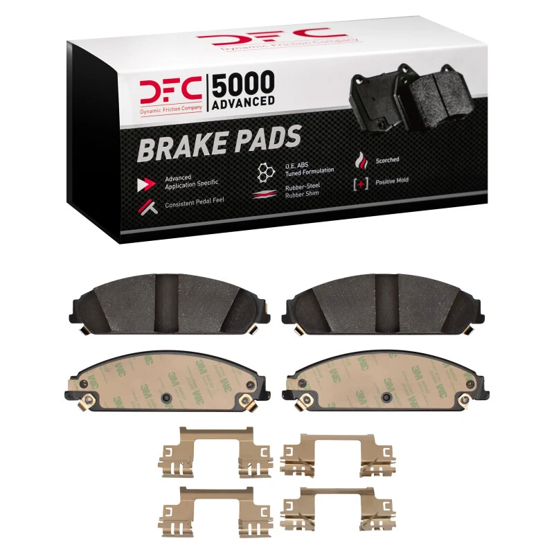 DFC 07-23 Chrysler 300 Front 5000 Advanced Ceramic Brake Pads and Hardware Kit
