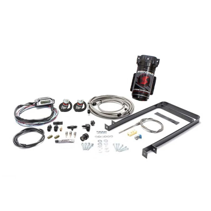 snow-performance_SNO-510-BRD-T-6794a403b7361 Snow Performance Chevy/GMC Stg 3 Boost Cooler Wasser Inj. Kit (SS Geflochtene Leitung/4AN Fittings) ohne Tank