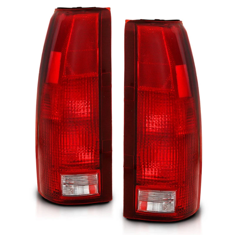 ANZO 1988-1999 Chevy C1500 Rückfahrscheinwerfer Rot/Klares Glas (OE-Ersatz)
