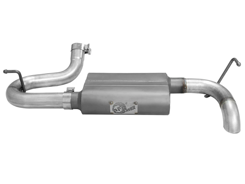 aFe Scorpion Abgasanlage Axle Back Aluminized Hi-Tuck 07-17 Jeep Wrangler JK V6 3.6/3.8L