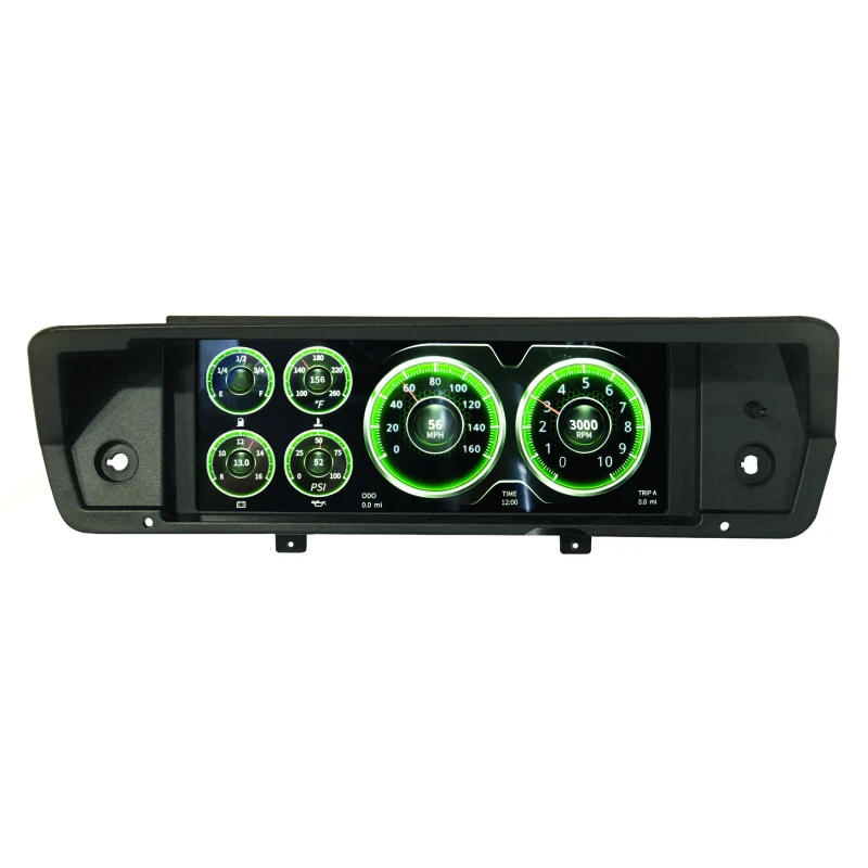 AutoMeter 72-76 Dodge/Plymouth A-Body InVision Direct Fit Digital Dash, Color LCD