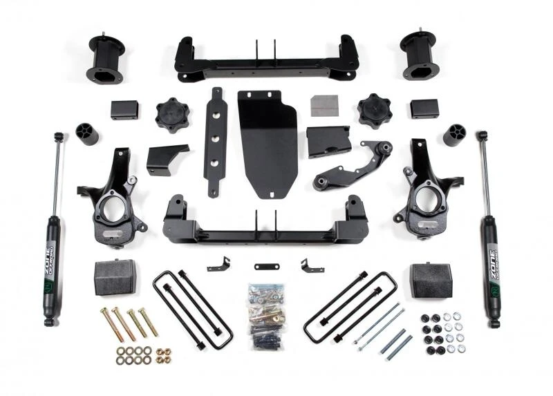 Zone Offroad 6,5 Zoll Höherlegungskit mit Cast Steel Arms für 2014–2016 GM 1500 4WD