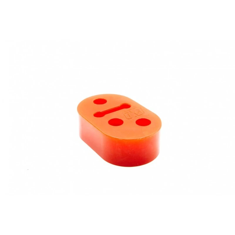Turbo XS Universeller 12mm Zwei-Positionen-Polyurethan-Auspuffhänger - Rot