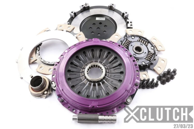 XClutch 9-Zoll-Zweischeiben-Keramik-Kupplungssatz für 1997 Mitsubishi Lancer EVO IV 2.0L