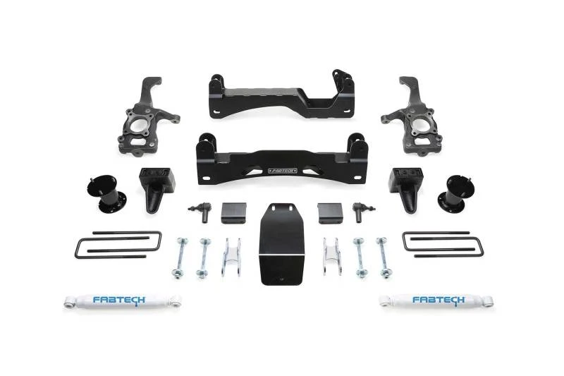 Fabtech 15-20 Ford F150 4WD 6 Zoll Basic-System mit Perf.-Shocks