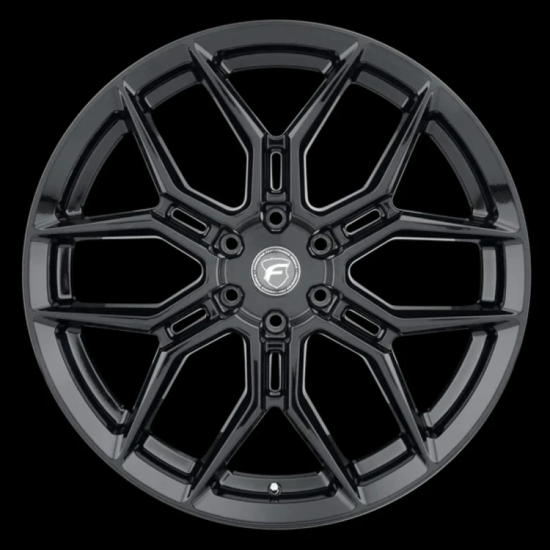 Forgestar X12 24x10 / 6x139.7 BP / ET30 / 6.68 BS Gloss Black Wheel