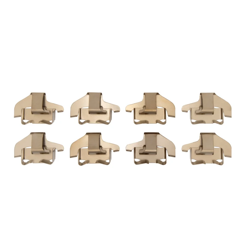 DFC 05-10 Ford F-350 Super Duty 2WD Rear 5000 Advanced Semi Metallic Brake Pads and Hardware Kit