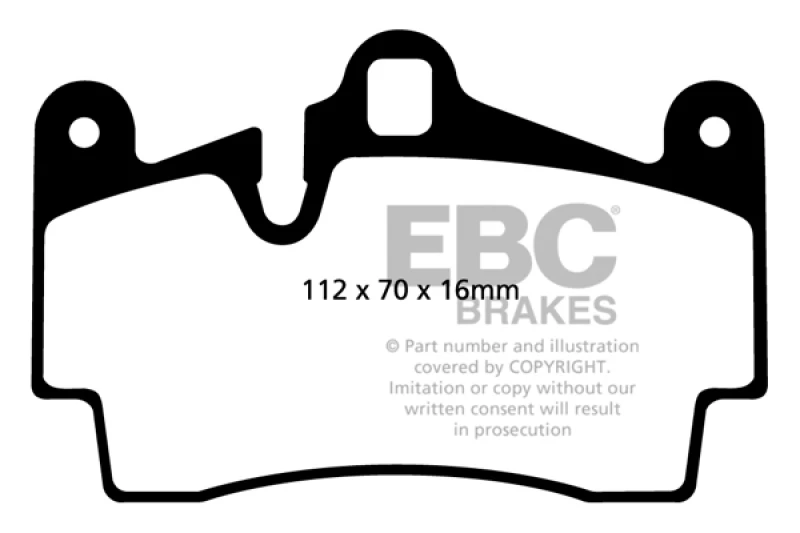 ebc_DP31474C-679320aa19070 EBC 11-15 Audi Q7 3.0 Supercharged Ultimax2 Rear Brake Pads