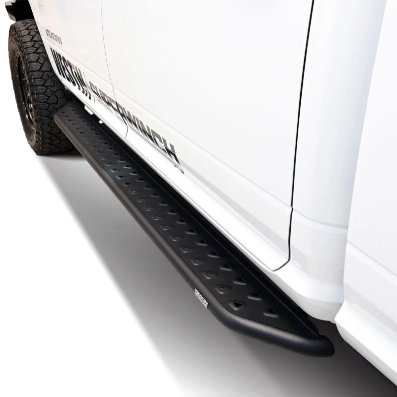 Westin 09-18 Ram 1500 Crew Cab Outlaw Running Boards - Textured Black