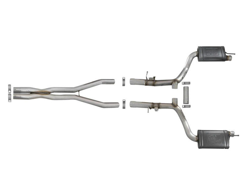 aFe POWER MACH Force-Xp 15-17 Dodge Challenger Hellcat V8-6.2L 304 SS Cat-Back Exhaust System
