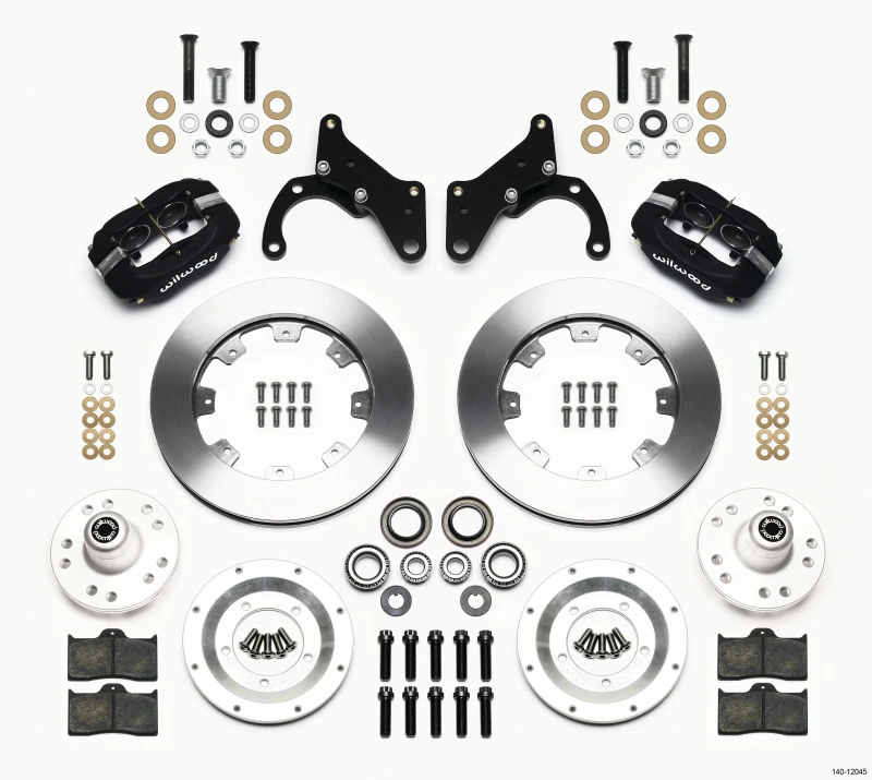 Wilwood Forged Dynalite Front Kit 12,19 Zoll 69-70 Impala Trommel/Bremse 69-82 Vette