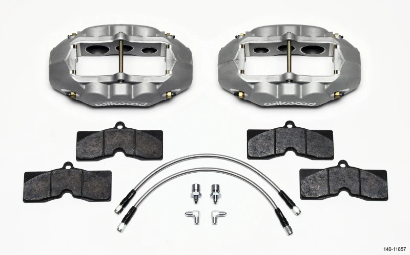 wilwood_140-11857-67957129e0e56 Wilwood D8-6 Frontbremse Kit Clear Corvette C2 / C3 65-82